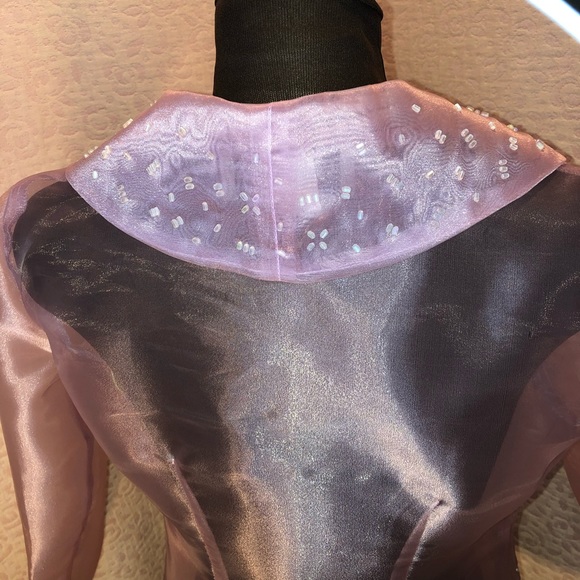 J.R.Nites By Caliendo blouse 👚 Rhinestone Buttons - Picture 2 of 7